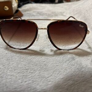 Quay Tortoise Shell Sunglasses